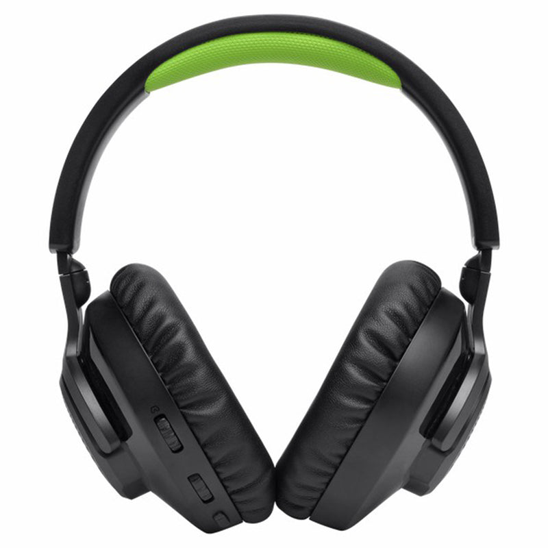 JBL Quantum 360X Console Over-Ear Wireless Bluetooth Gaming-Headset - Schwarz & Grün | JBLQ360XWLBLKGRN