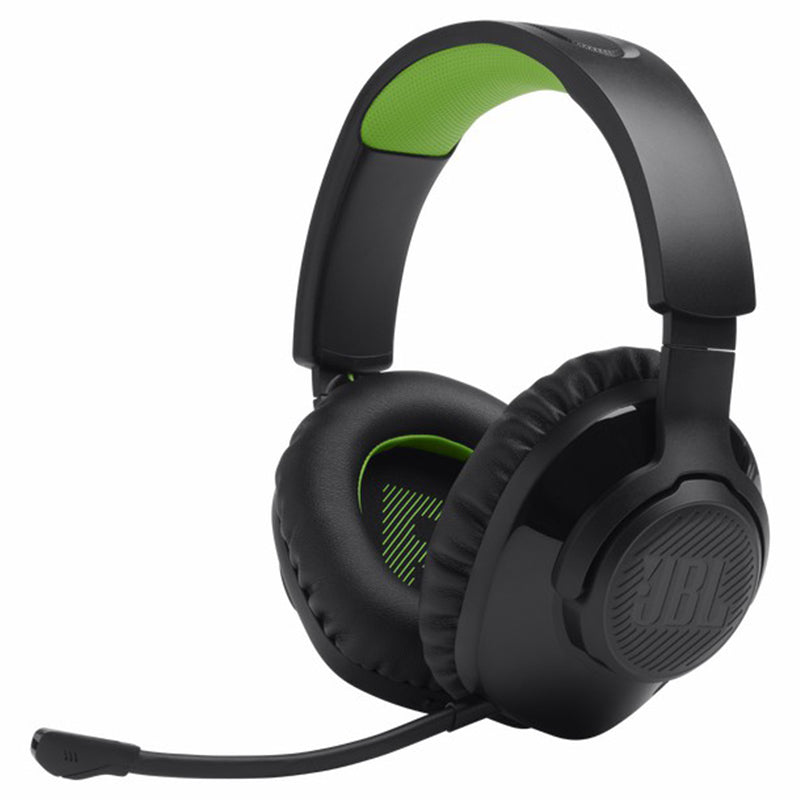 JBL Quantum 360X Console Over-Ear Wireless Bluetooth Gaming-Headset - Schwarz & Grün | JBLQ360XWLBLKGRN