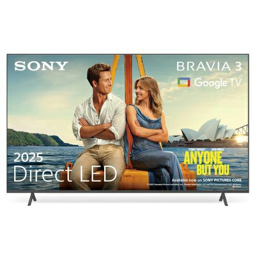 Sony Bravia 3 65" 4K Smart TV - Schwarz | K65S38B.UKA