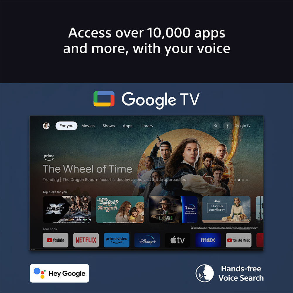 Sony Bravia 9 75" 4K Smart TV - Schwarz | K75XR90PU