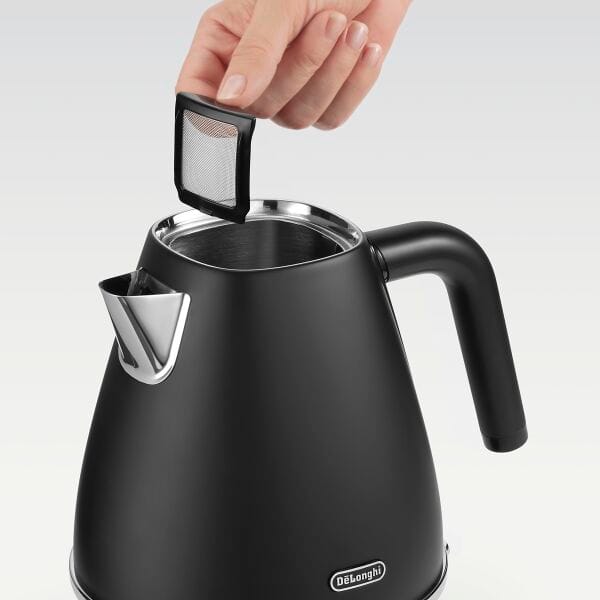 DeLonghi Distinta X 1.7L Electric Wasserkocher - Schwarz | KBIN3001.BK
