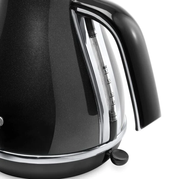 DeLonghi Icona Micalite 1.7L Wasserkocher - Schwarz | KBOM3001.BK