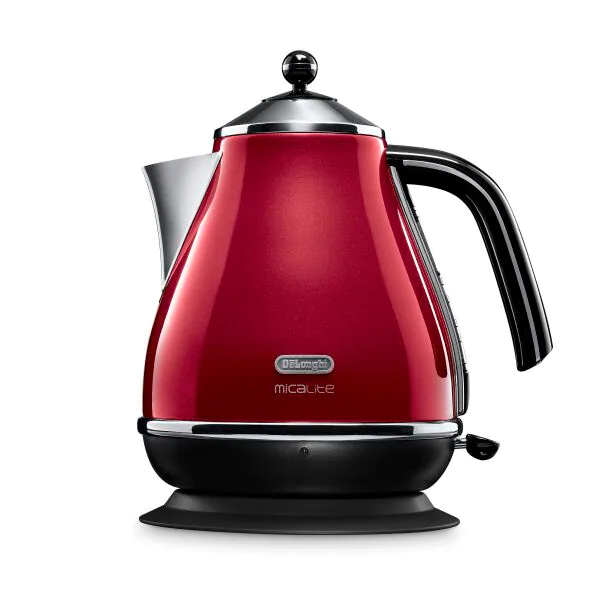 DeLonghi Icona Micalite 1.7L Wasserkocher - Rot | KBOM3001.R