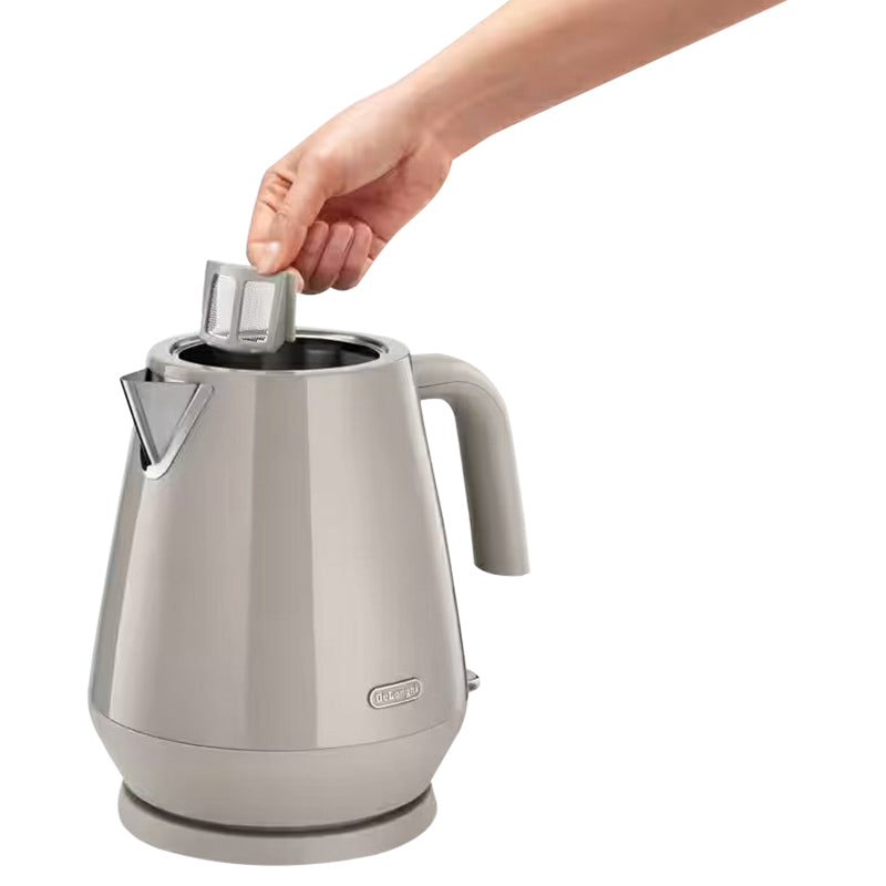 DeLonghi Eclettica 3000W Wasserkocher - Beige | KBY3001.BG