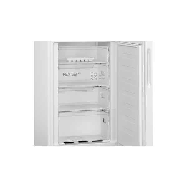 Bosch Series 2 255L Frost Free freistehend Kühl-Gefrierkombination -Weiß | KGN27NWEAG
