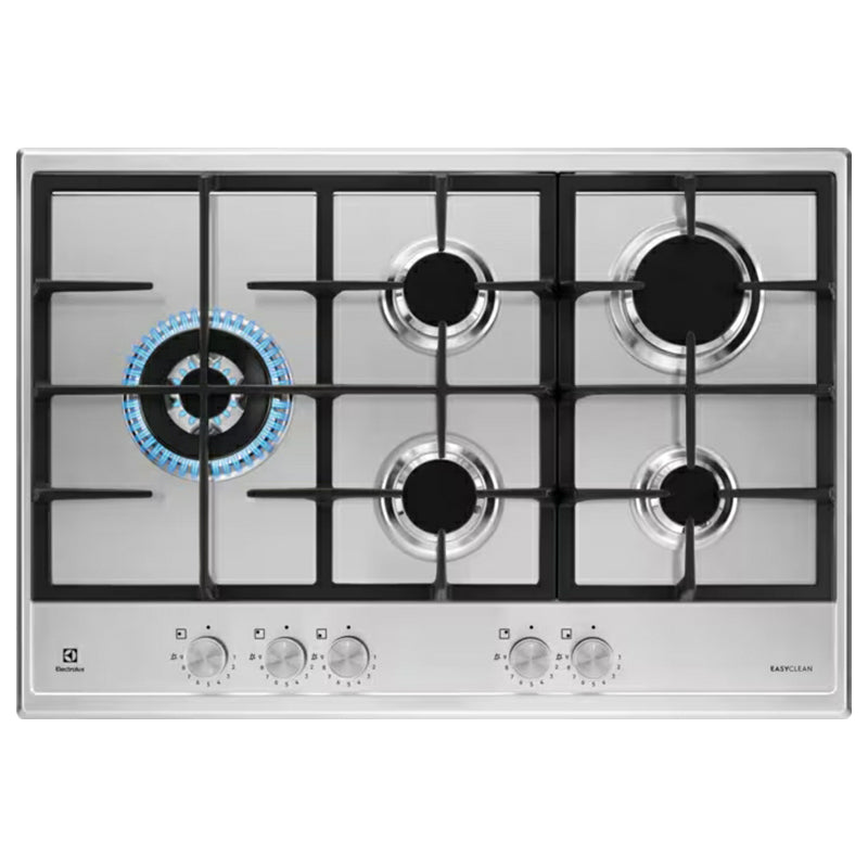 Electrolux 75CM 5 Burner Gas Kochfeld - Edelstahl | KGS75662SX