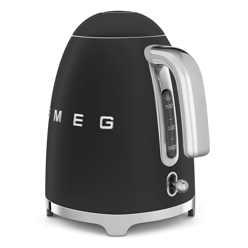 Smeg 50's Style 1.7L Electric Wasserkocher - Schwarz | KLF03BLMUK