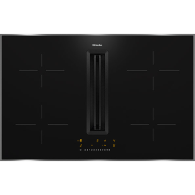 Miele 80CM Vented 4 Zone Induction Kochfeld - Schwarz | KMDA7272FR