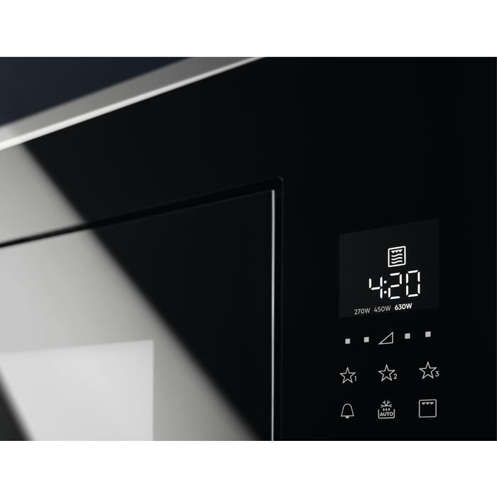 Electrolux 26L integriert Mikrowelle mit Grill - Schwarz | KMFD264TEX
