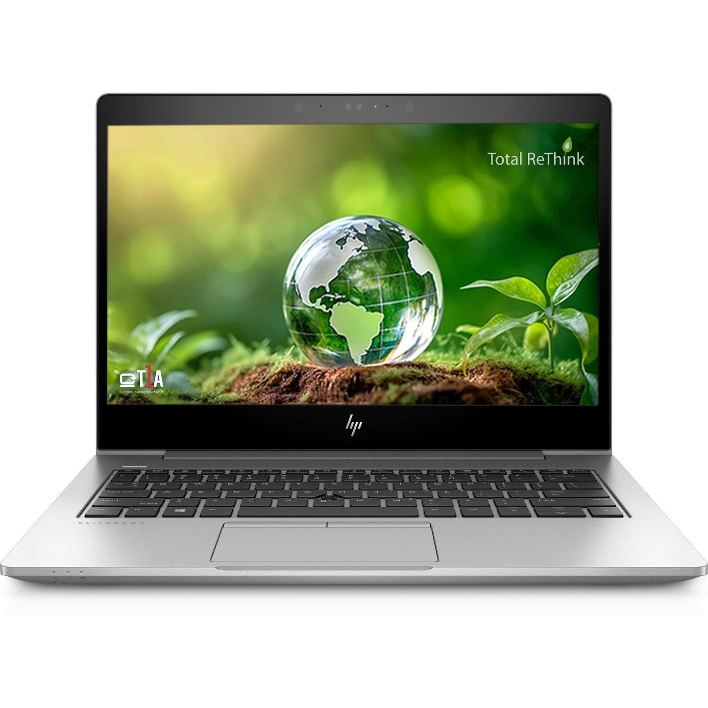Total ReThink Refurbished HP EliteBook 830 G5 Intel Core i5 13.3" 16GB/256GB Laptop - Silber | EB830-UK-T103