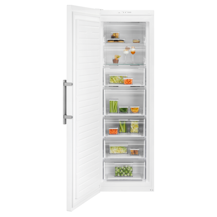 Electrolux 600 280L Frost Free Freestanding Upright Freezer - White | LUT6NE28W