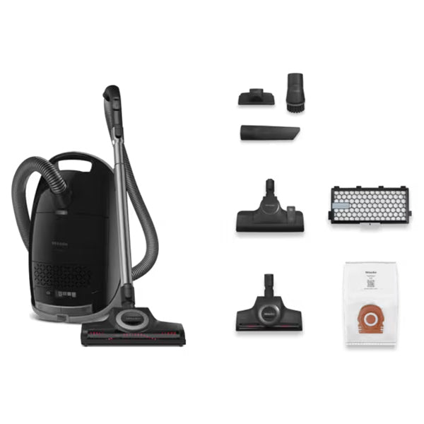 Miele Guard M1 Cat und Dog Cylinder Staubsauger - Obsidian Schwarz | M1CATDOG