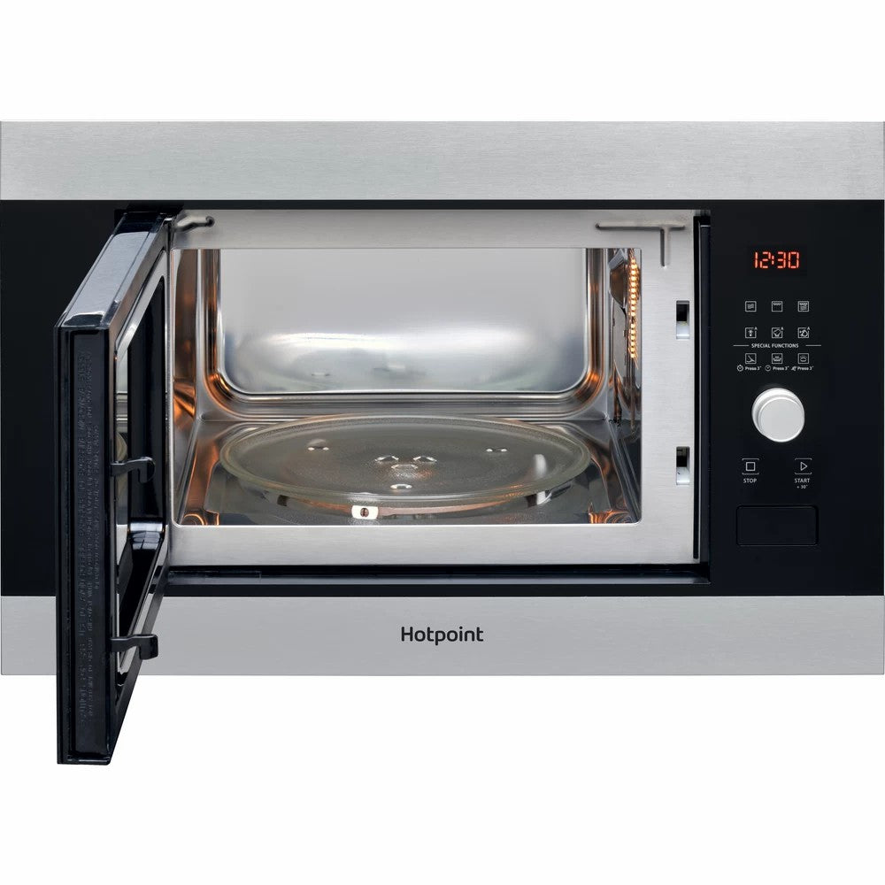 Hotpoint 25L Einbau Mikrowelle Backofen - Inox | MF25GIXH