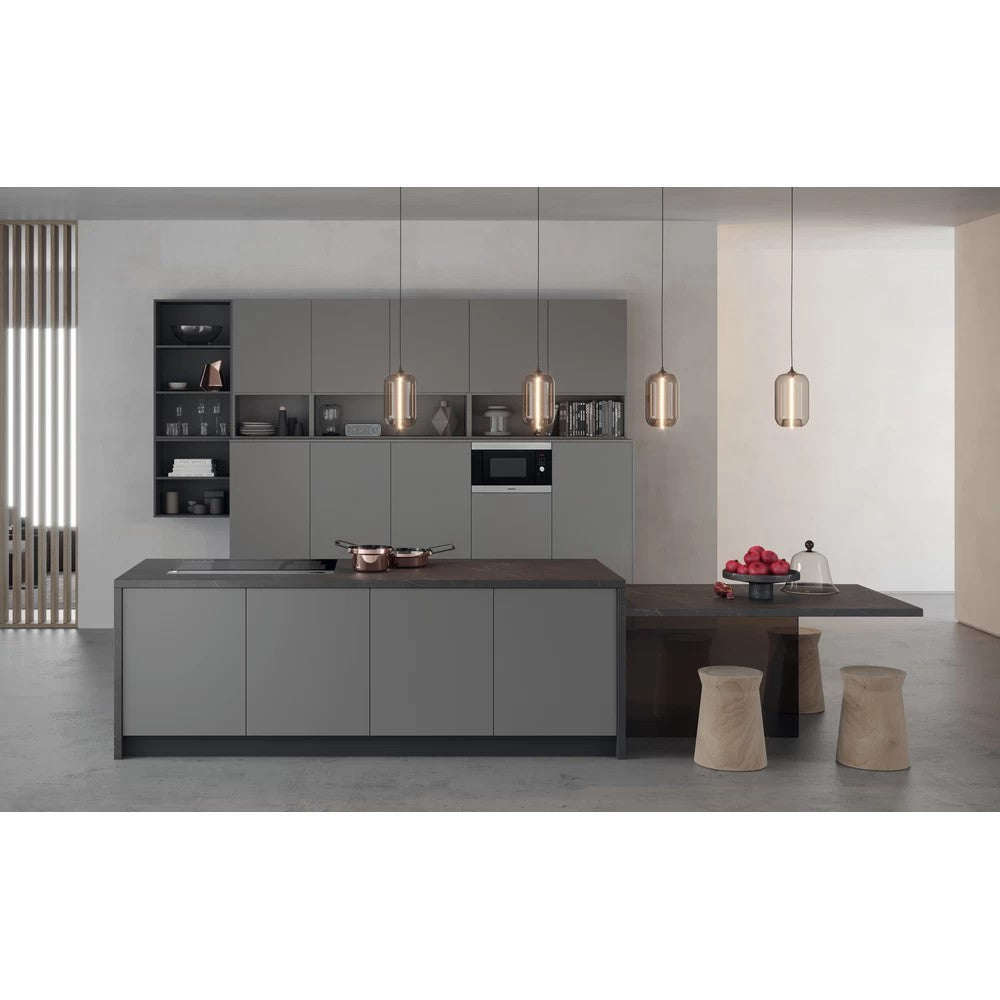 Hotpoint 25L Einbau Mikrowelle Backofen - Inox | MF25GIXH