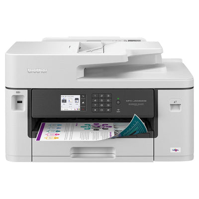 Brother Professional A3 Inkjet Wireless All-In-One Drucker - Weiß | MFCJ5340DWE
