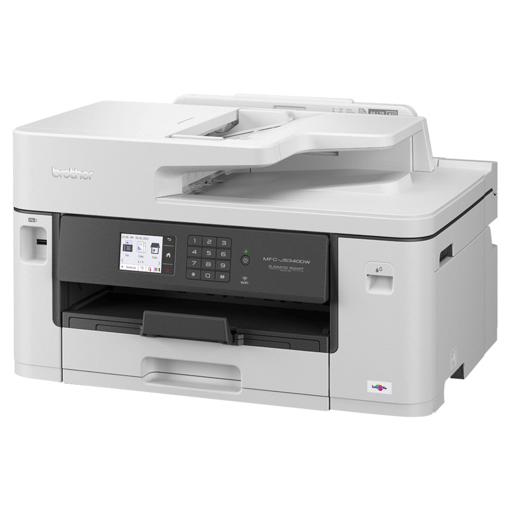 Brother Professional A3 Inkjet Wireless All-In-One Drucker - Weiß | MFCJ5340DWE