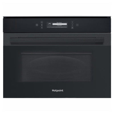 Hotpoint 40L Einbau Combi Mikrowelle - Schwarz Steel | MP 996 BM H