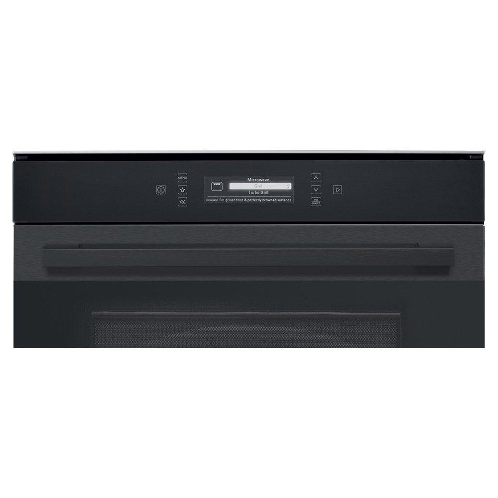 Hotpoint 40L Einbau Combi Mikrowelle - Schwarz Steel | MP 996 BM H
