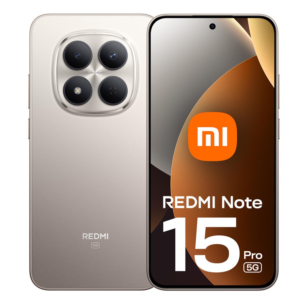 Xiaomi Redmi Note 15 Pro 256GB 5G Smartphone - Titan | MZB0LZLEU