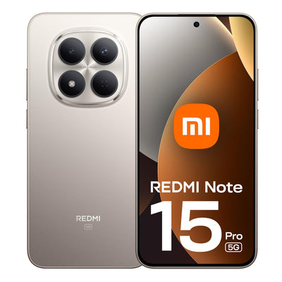 Xiaomi Redmi Note 15 Pro 256GB 5G Smartphone - Titan | MZB0LZLEU