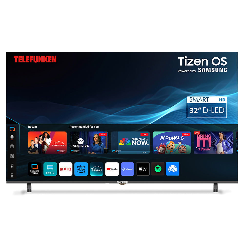 Telefunken N21 32" HD Smart TV - Schwarz | N21-HD-T32
