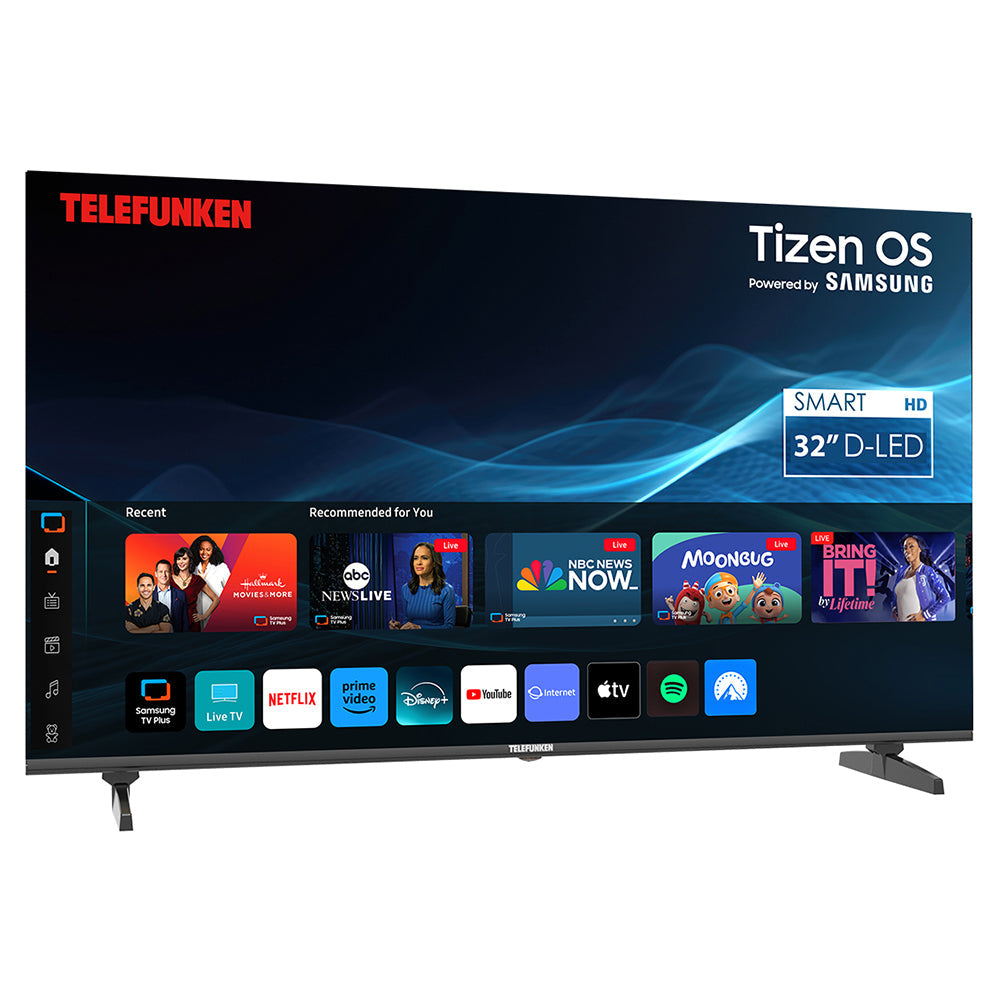 Telefunken N21 32" HD Smart TV - Schwarz | N21-HD-T32