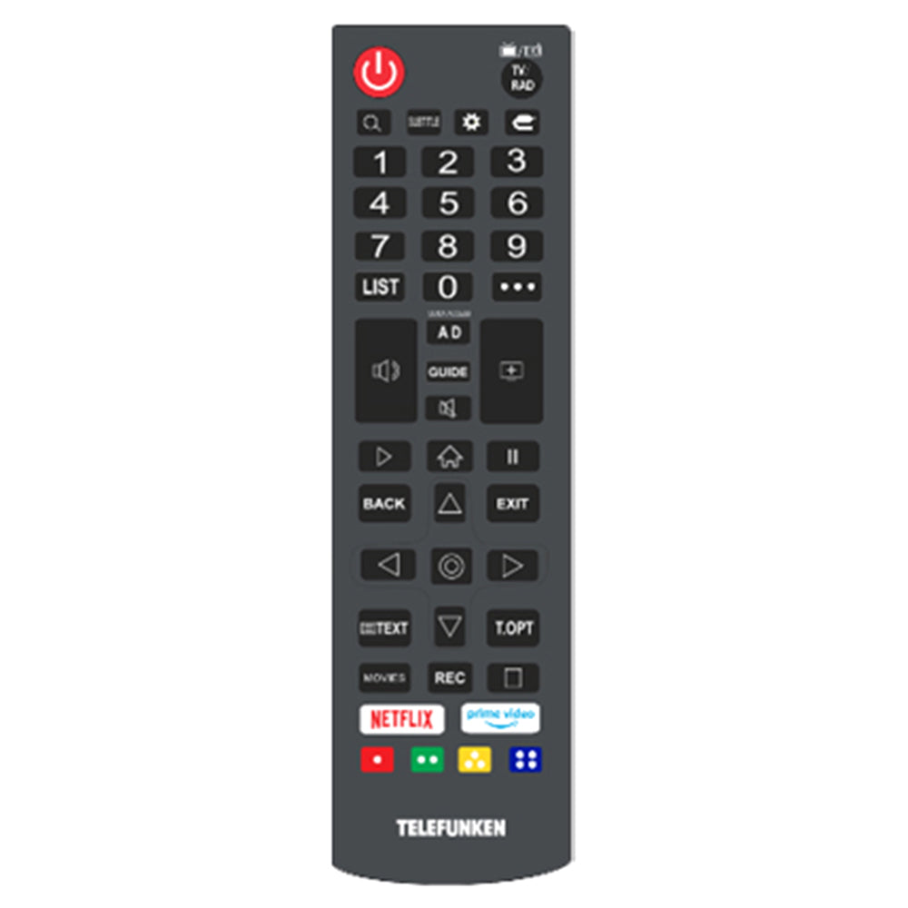 Telefunken N21 32" HD Smart TV - Schwarz | N21-HD-W32