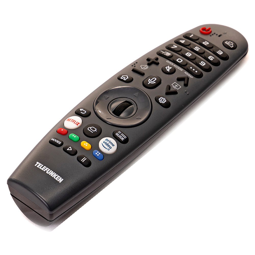 Telefunken N21 65" 4K Smart TV - Schwarz | N21-UHD-W65