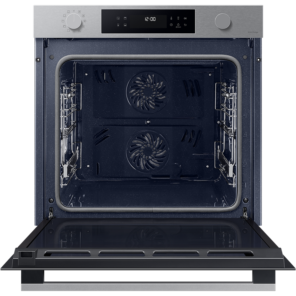 Samsung Series 4 76L Electric Smart Backofen mit Dual Cook - Edelstahl | NV7B4430ZAS/U4