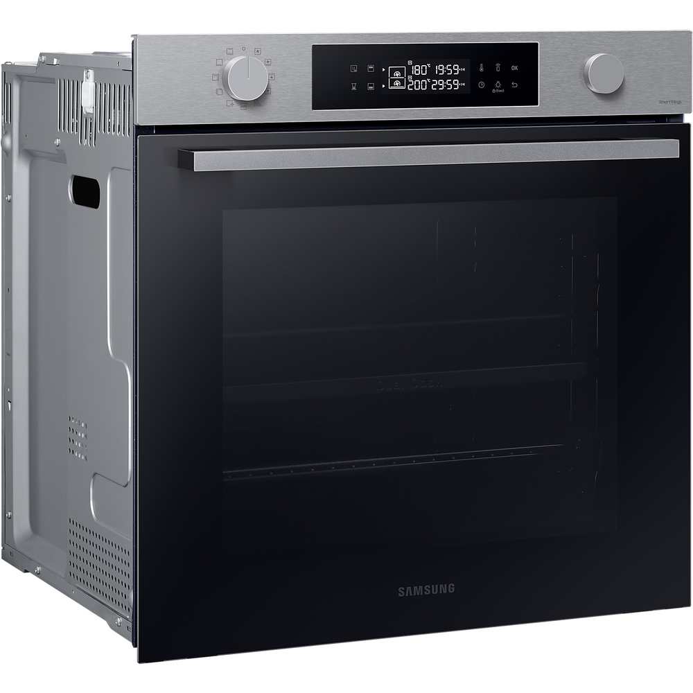 Samsung Series 4 76L Electric Smart Backofen mit Dual Cook - Edelstahl | NV7B4430ZAS/U4