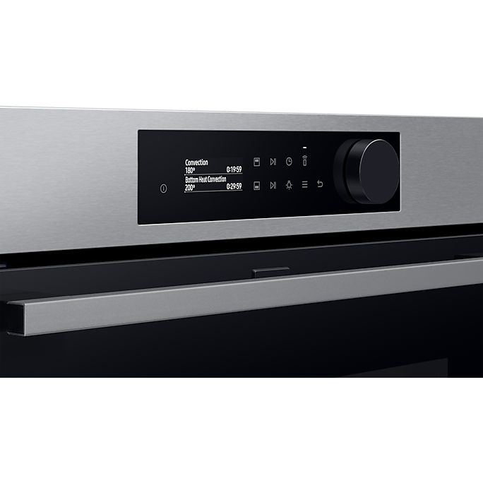 Samsung Series 5 76L Electric Smart Backofen mit Dual Cook Flex & Air Fry - Edelstahl | NV7B5755SAS/U4