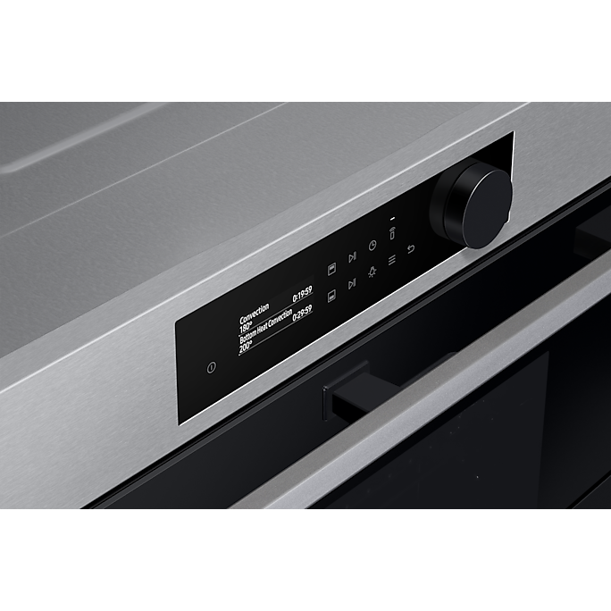 Samsung Series 5 76L Electric Smart Backofen mit Dual Cook Flex & Air Fry - Edelstahl | NV7B5755SAS/U4