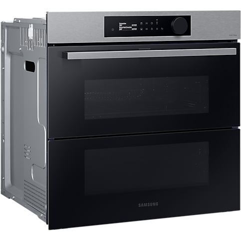 Samsung Series 5 76L Electric Smart Backofen mit Dual Cook Flex & Air Fry - Edelstahl | NV7B5755SAS/U4