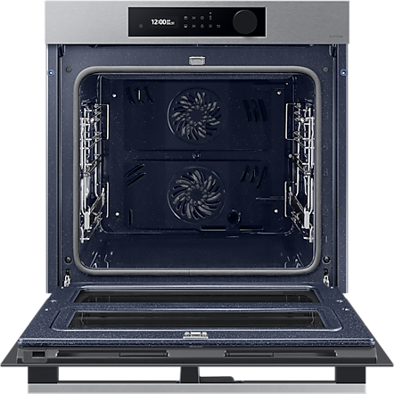 Samsung Series 5 76L Electric Smart Backofen mit Dual Cook Flex & Air Fry - Edelstahl | NV7B5755SAS/U4