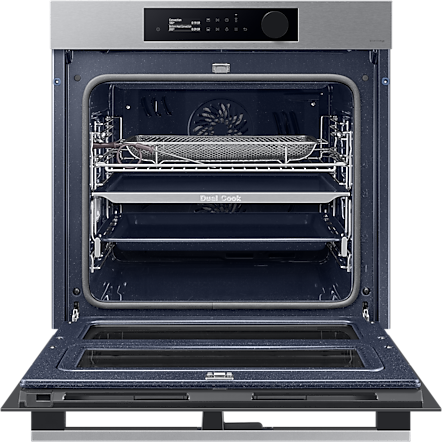 Samsung Series 5 76L Electric Smart Backofen mit Dual Cook Flex & Air Fry - Edelstahl | NV7B5755SAS/U4