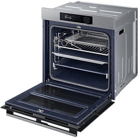Samsung Series 5 76L Electric Smart Backofen mit Dual Cook Flex & Air Fry - Edelstahl | NV7B5755SAS/U4