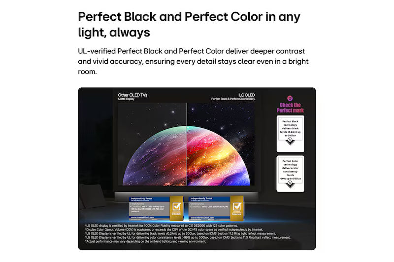 LG B6 48" 4K Smart TV - Schwarz | OLED48B65LA.AEI