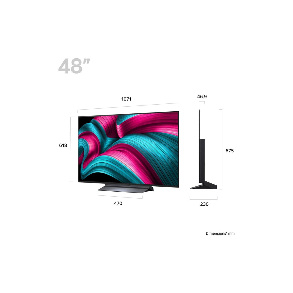 LG C54 evo AI 48" 4K Smart TV | OLED48C54LA.AEK