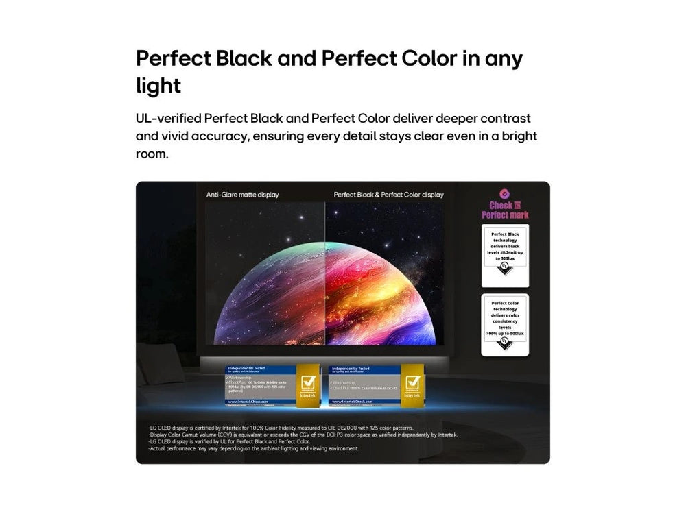 LG C6 48" 4K Smart TV - Schwarz | OLED48C64LA.AEI