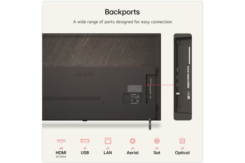 LG B6 55" 4K Smart TV - Schwarz | OLED55B65LA.AEI