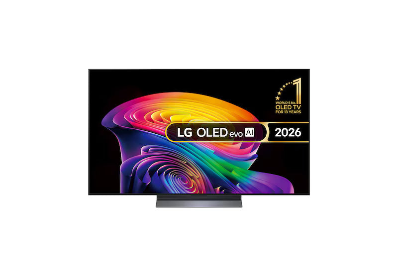 LG C6 55" 4K Smart TV - Schwarz | OLED55C64LA.AEI