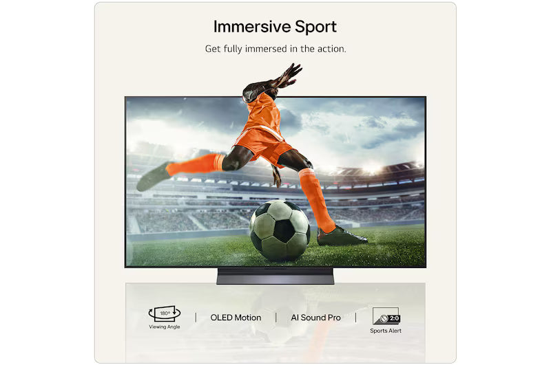LG C6 55" 4K Smart TV - Schwarz | OLED55C64LA.AEI