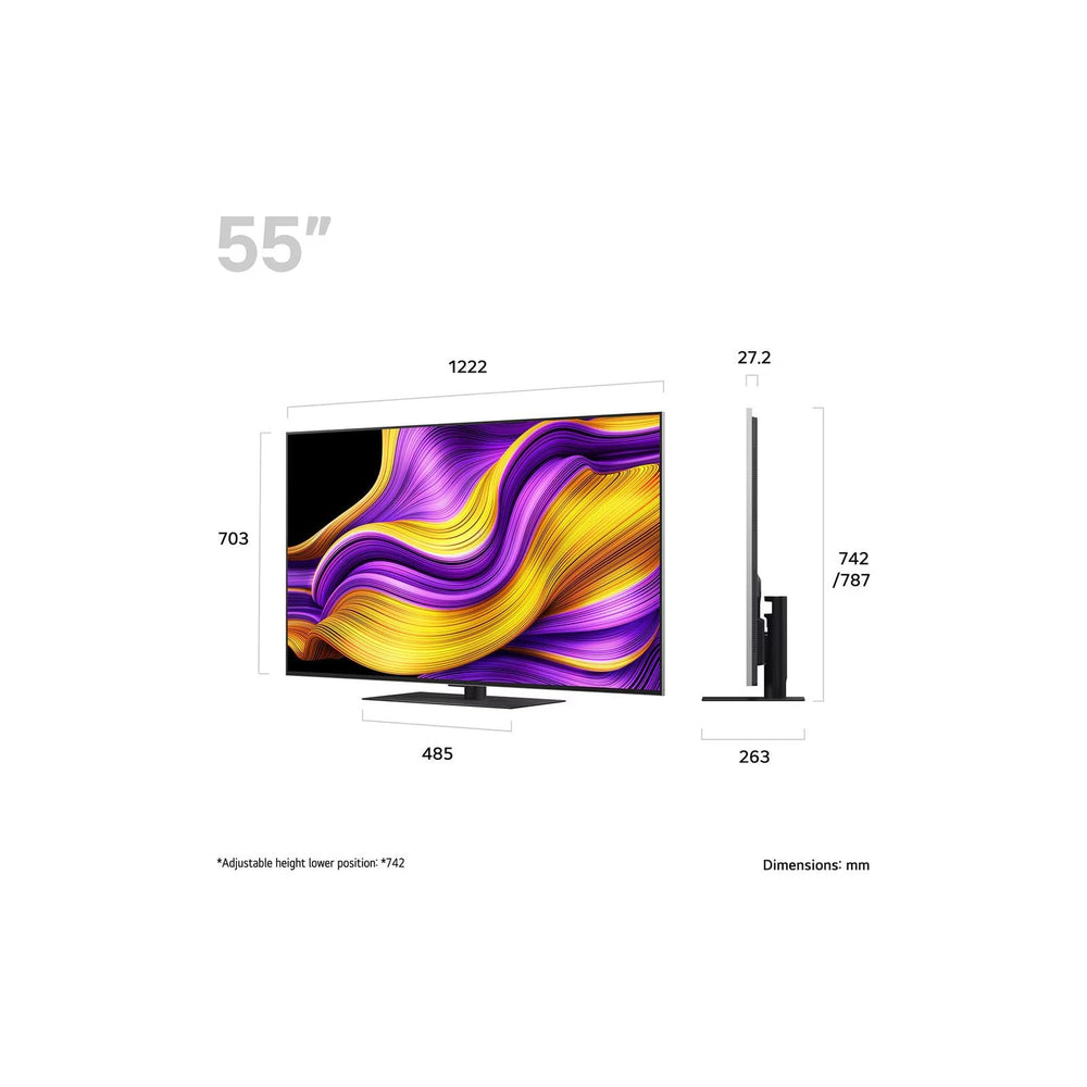 LG evo AI G5 55" 4K Smart TV | OLED55G56LS.AEK