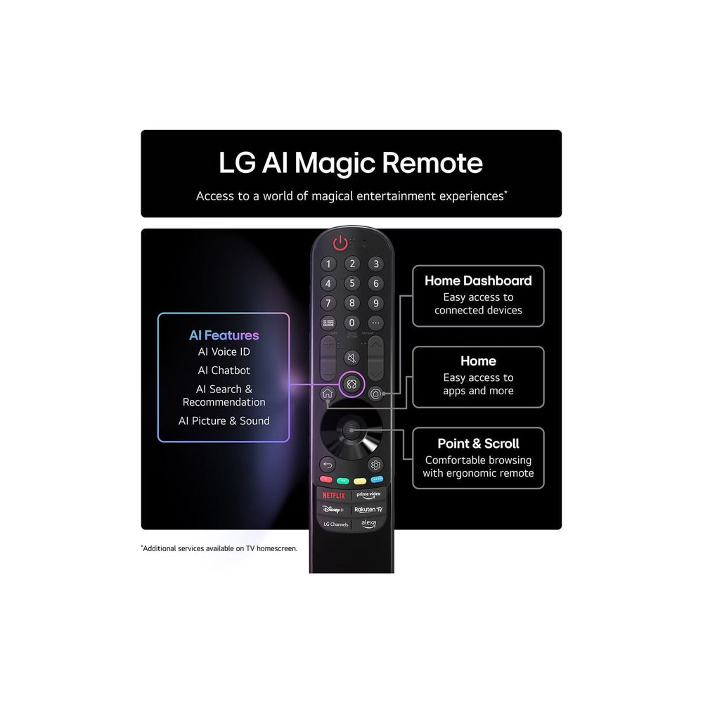 LG evo AI G5 55" 4K Smart TV | OLED55G56LS.AEK