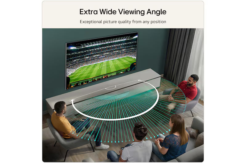 LG G6 55" 4K Smart TV - Schwarz | OLED55G64LW.AEI
