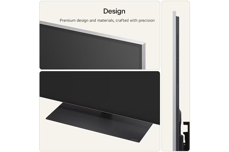 LG G6 55" 4K Smart TV mit Stand - Schwarz | OLED55G66LS.AEI
