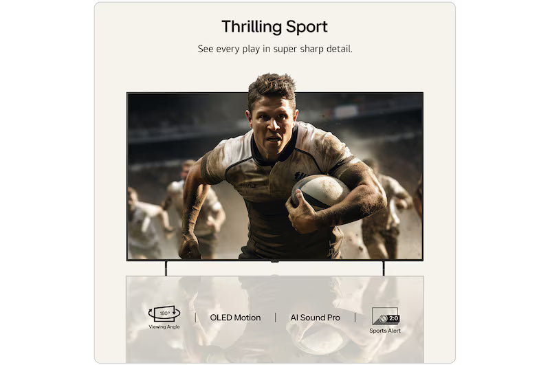 LG B6 65" 4K Smart TV - Schwarz | OLED65B65LA.AEI