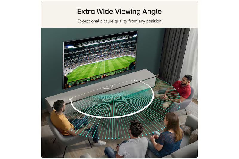 LG G6 65" 4K Smart TV - Schwarz | OLED65G64LW.AEI