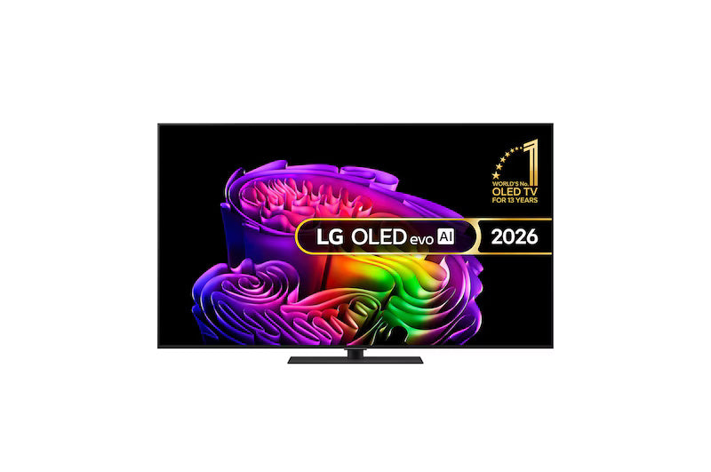 LG G6 65" 4K Smart TV With Stand - Black | OLED65G66LS.AEI