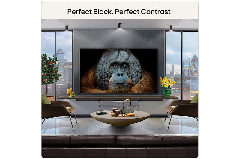 LG B6 77" 4K Smart TV - Schwarz | OLED77B65LA.AEI